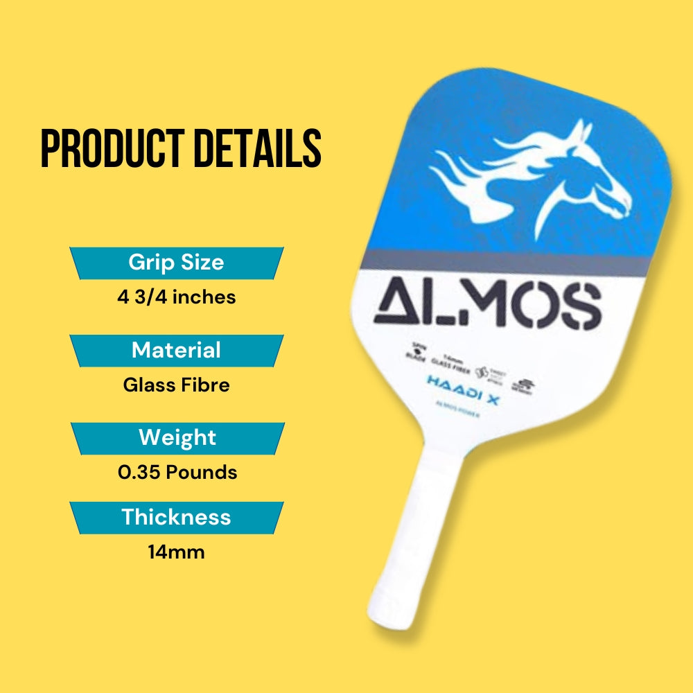 Almos Haadi X Pickleball Paddle