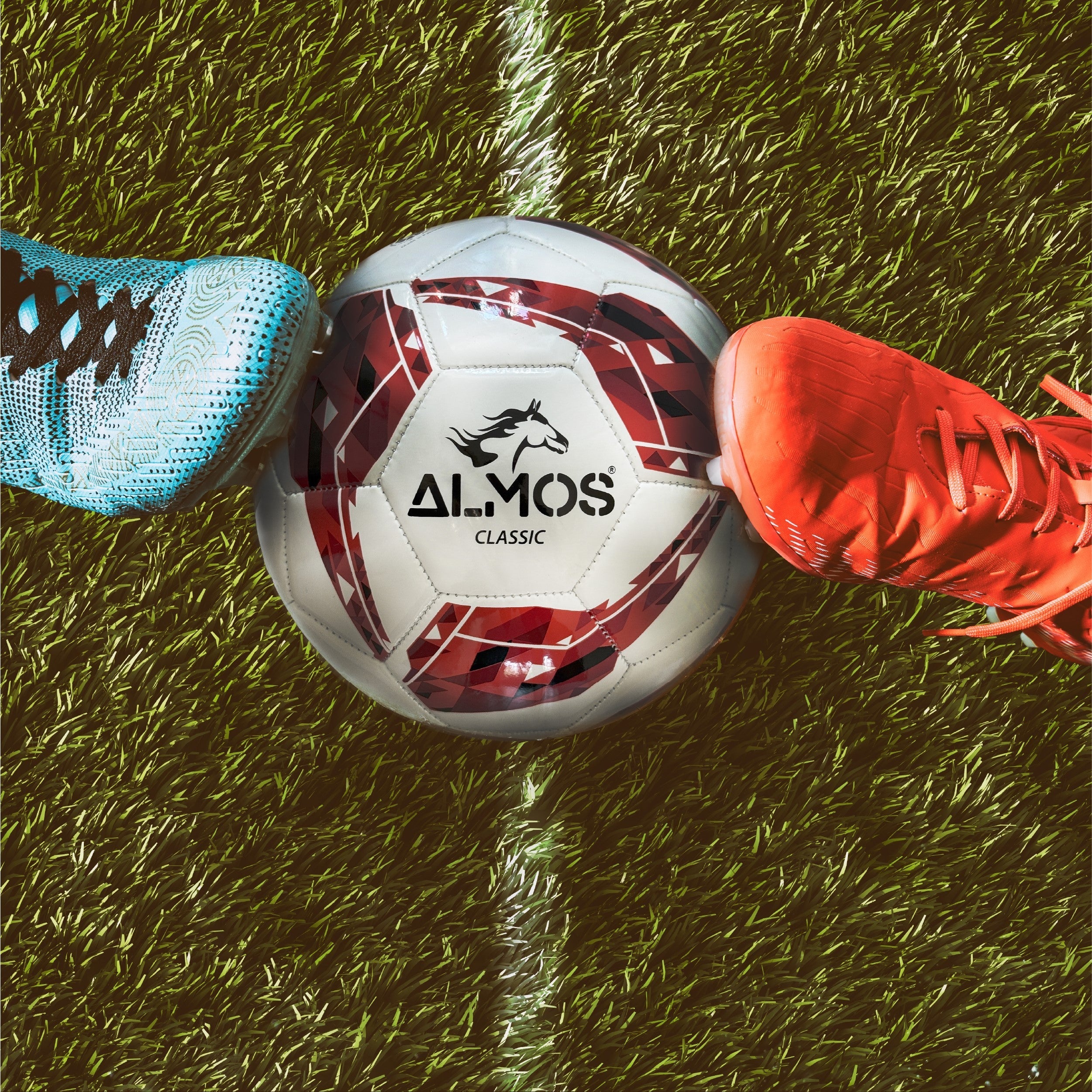 Almos Classic 32 Soccer Ball – Durable Match & Training Ball for All Ages