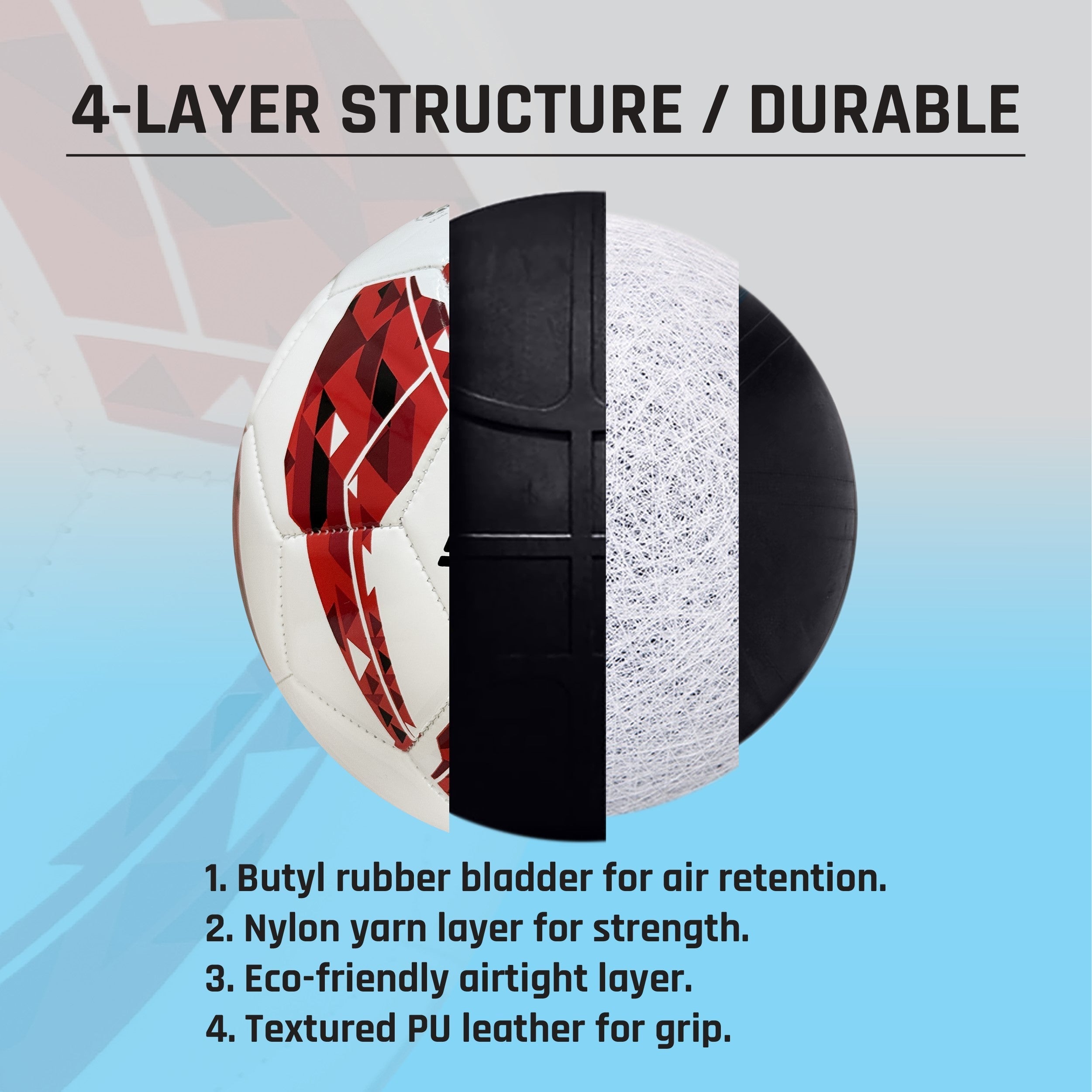 Almos Classic 32 Soccer Ball – Durable Match & Training Ball for All Ages