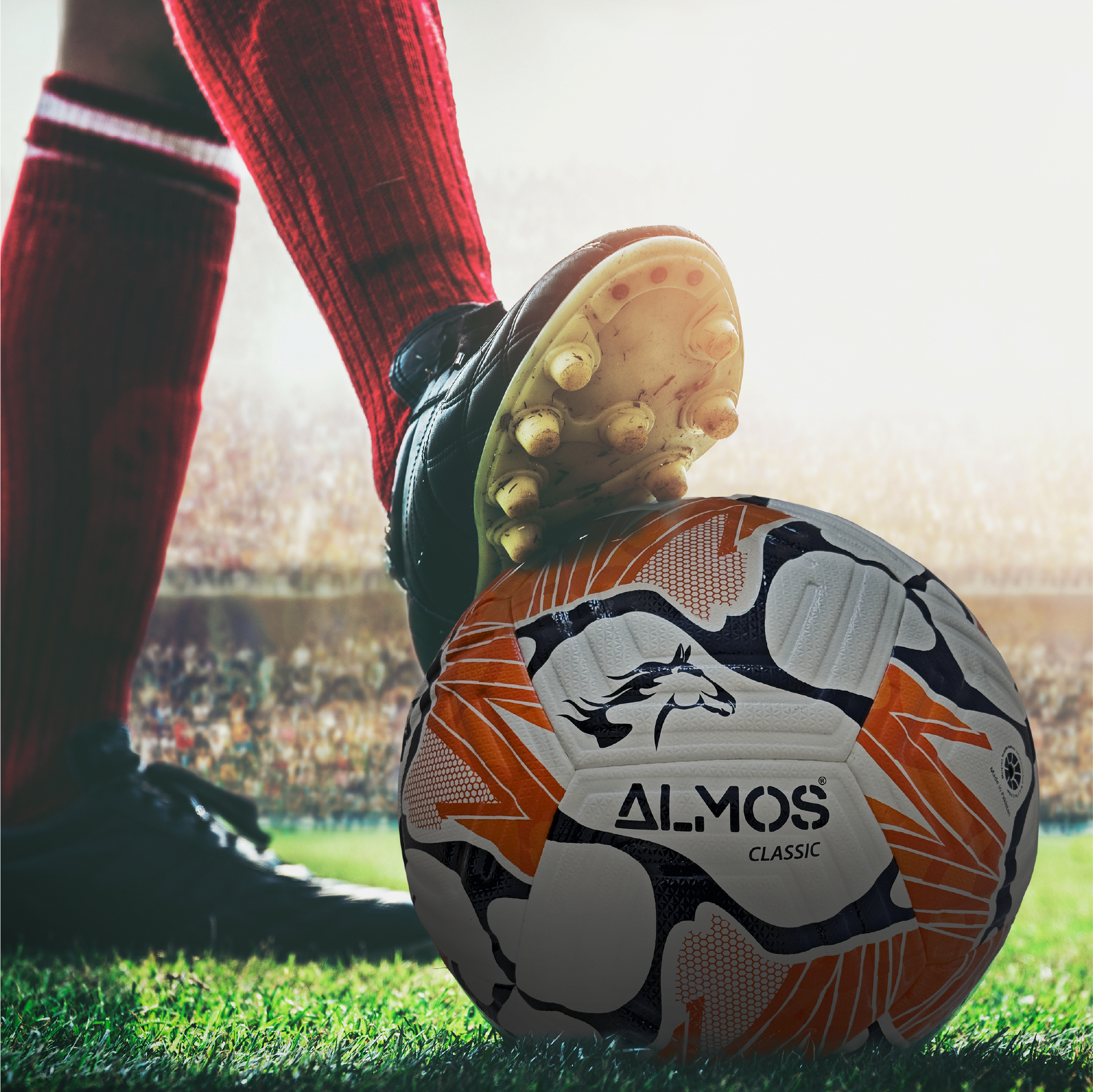 Almos Embossed Classic Training Soccer Ball – Size 5