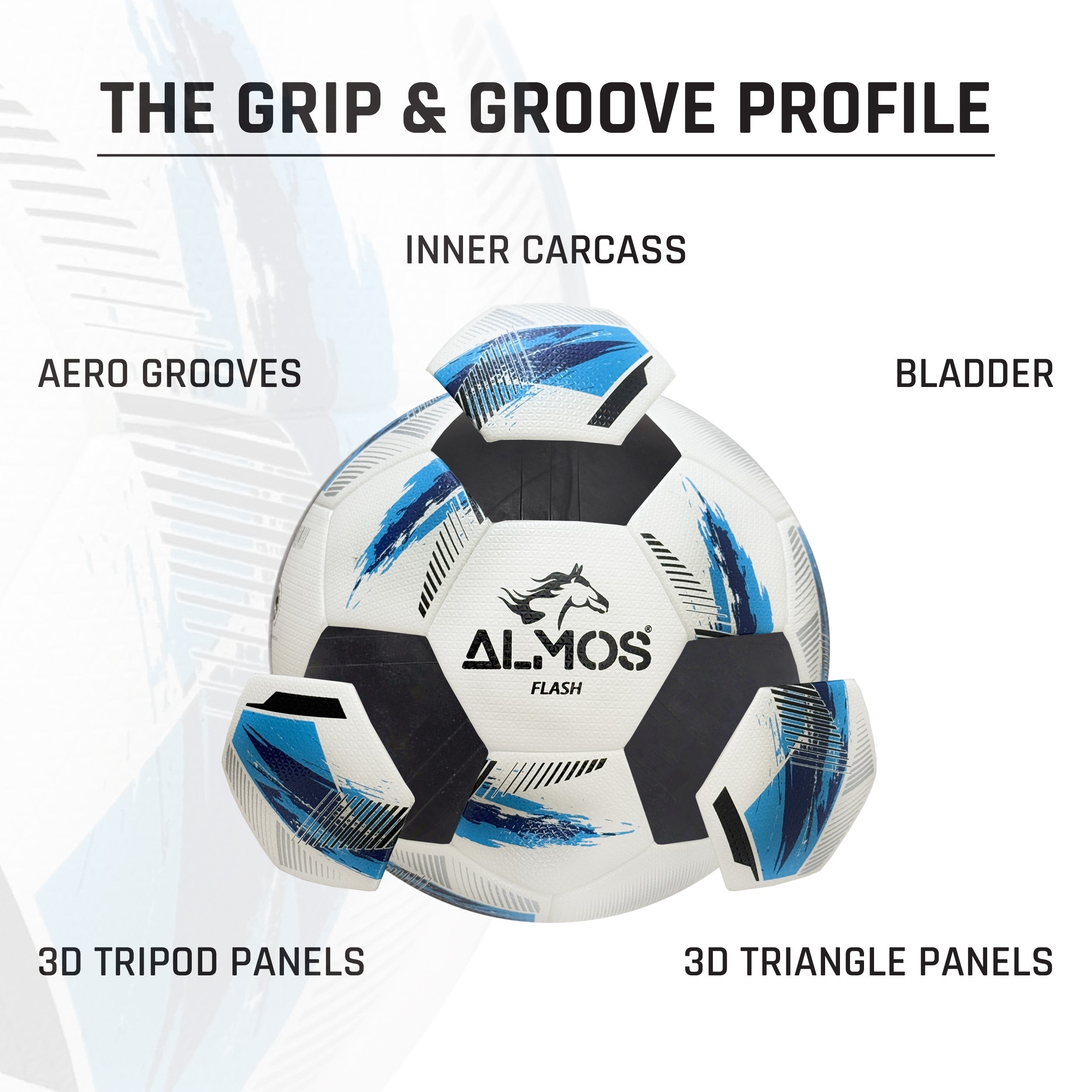 Almos Flash Soccer Ball – Precision Performance for Every Game