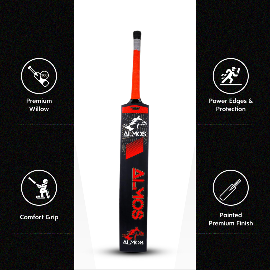 Almos Vision-8000 Tape Ball Cricket Bats 